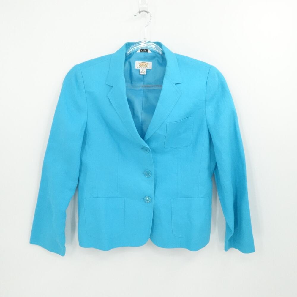 Talbots Turquoise Blue Blazer